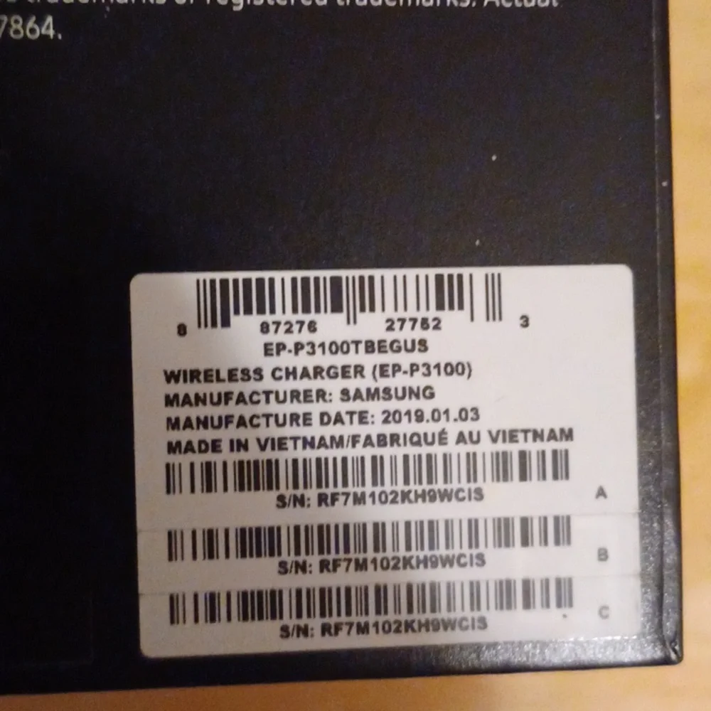 Samsung Wireless Charger Pad